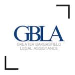 Letters GBLA in square with greater bakersfield legal assistance below